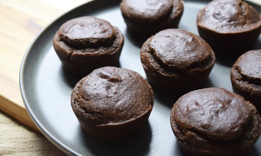 baked muffins on a plate